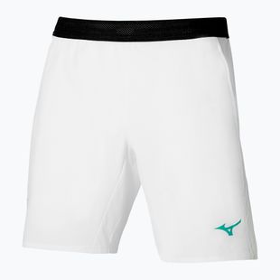 Herren Tennisshorts Mizuno Mugen 8 In Amplify weiß