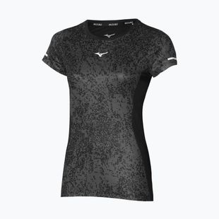 Damen-Laufshirt Mizuno Premium Aero Tee schwarz