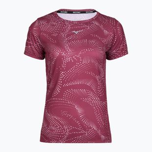 Laufshirt Damen Mizuno Impulse Core Graphic Tee violet quartz