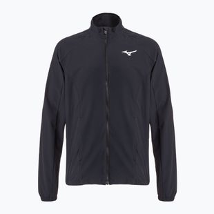 Tennis Sweatshirt Hoodie Herren Mizuno Frontier Shadow black
