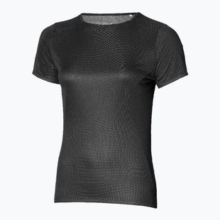 Damen-Laufshirt Mizuno DryAeroFlow Graphic Tee schwarz