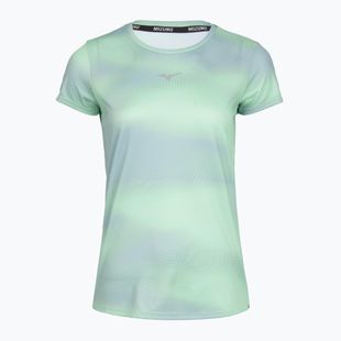 Damen Laufshirt Mizuno Core Graphic Tee flash mint