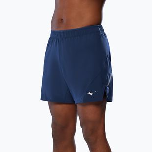 Herren Mizuno Alpha 5.5" Kombi blau Laufshorts