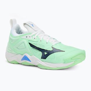 Volleyballschuhe Mizuno Wave Momentum 3 neo mint/black/frontier blue