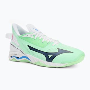 Schuhe Mizuno Wave Mirage 5 neo mint/black/frontier blue