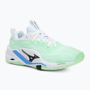 Handball-Schuhe Mizuno Wave Stealth Neo 2 neo mint/black/froniter blue
