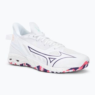 Schuhe Mizuno Wave Mirage 5 white/violet indigo/camellia rose