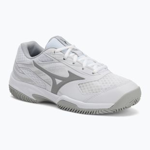 Tennisschuhe Damen Mizuno Break Shot 5 CC white/ ultimate gray/ harbor mist
