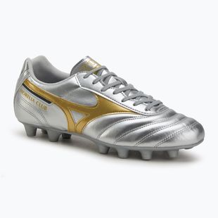 Fußballschuhe Herren Mizuno Morelia II Club Md galaxy silver/gold/gold