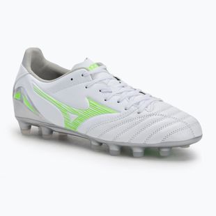 Fußballschuhe Herren Mizuno Morelia Neo IV Pro Md white/neon green/cool gray 3c
