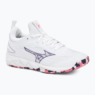 Volleyballschuhe Mizuno Wave Luminous 3 white/violet indigo/camellia rose