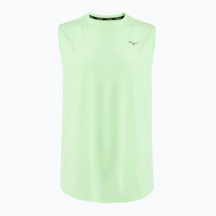 Herren Lauftank Top Mizuno Impulse Core Ärmellos neo mint