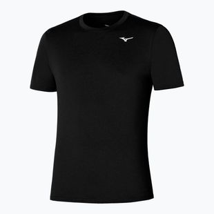 Herren Mizuno Impulse Core Tee schwarzes Laufshirt
