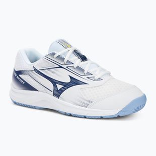 Volleyballschuhe Mizuno Cyclone Speed 5 white/bellwether blue/bel air blue