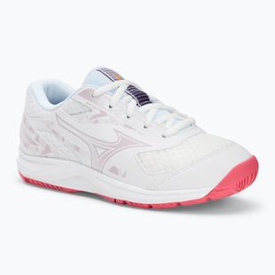 Kinderschuhe Mizuno Stealth Star 3 white/bellwether blue/belairblu