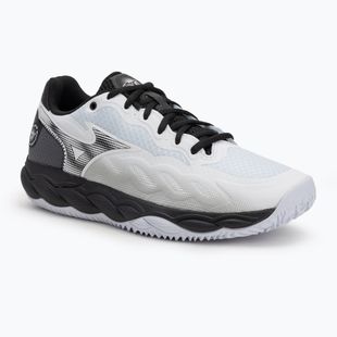 Tennisschuhe Herren Mizuno Wave Enforce Court CC white/ black/ iron gate