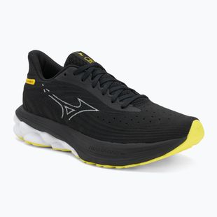 Herren Laufschuhe Mizuno Wave Skyrise 6 schwarz/harbor mist/lemon tonic