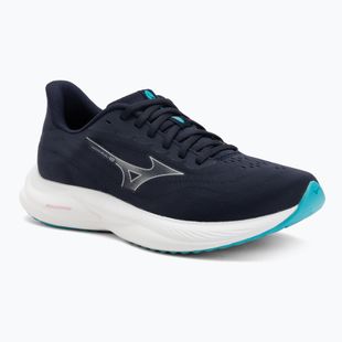 Mizuno Revolt 4 baritone blau/silber/capri bre Herren Laufschuhe