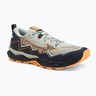 Herren Laufschuhe Mizuno Wave Daichi 9 mercury/tangelo/tang orange