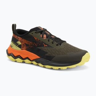 Herren Laufschuhe Mizuno Wave Ibuki 5 Traubenblatt/exotische Orange/Zitrone