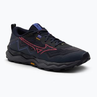 Damen Laufschuhe Mizuno Wave Daichi 9 GTX rotbraun/zitronengelb/minze