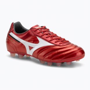 Mizuno Morelia II Elite FG Herren Fußballschuhe 40. rot/weiß/schwarz