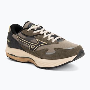 Herren Schuhe Mizuno Wave Rider β vintage khaki/black sand/grape leaf