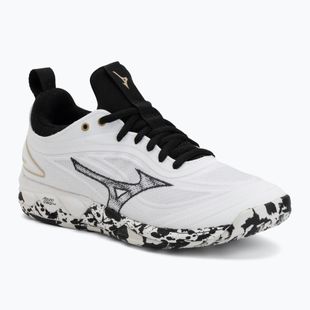 Volleyballschuhe Mizuno Wave Luminous 3 white/black/ge gold