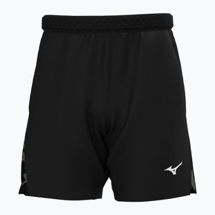 Men's Mizuno Daybreakers 8 In Amplify Shorts schwarz/traube Blatt