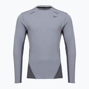 Herren-Lauf-Longsleeve Mizuno Tech Thermal Charge quiksilver