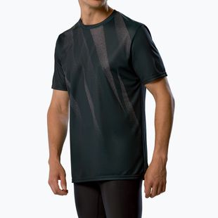 Herren Laufshirt Mizuno Core Graphic Tee schwarz