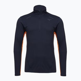 Lauf-Longsleeve Herren Mizuno Tech Thermal Charge Half Zip baritone blue