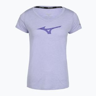 Damen Laufshirt Mizuno Core Runbird Tee isländisch blau