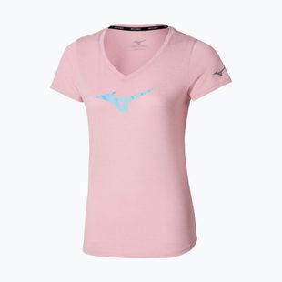 Damen Laufshirt Mizuno Core Runbird Tee gebleicht mauve