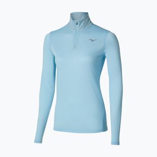 Frauen laufen Sweatshirt Mizuno Core Impulse Half Zip Tee nantucket Brise