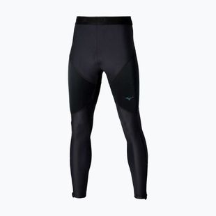 Herren Lauftights Mizuno Tech Thermal Charge Long black