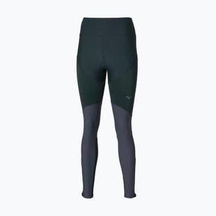 Damen-Laufleggings Mizuno Tech Thermal Charge Long black/odyssey gray