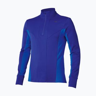 Herren-Langarmshirt Mizuno Active Warm Half Zip sodalite blau