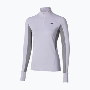 Damen Laufsweatshirt Mizuno Active Warm Half Zip isländisch blau