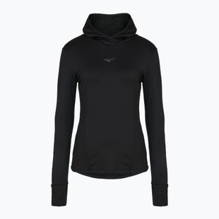 Damen-Lauf-Hoodie Mizuno Active Warm Hooded black