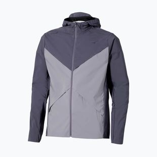Herren-Laufjacke Mizuno Tech Thermal Charge Hooded quiksilver