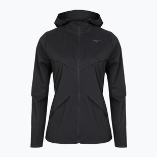 Damen-Laufjacke Mizuno Tech Thermal Charge Hooded black