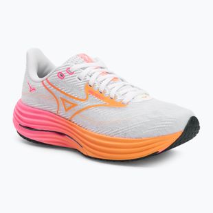 Laufschuhe Mizuno Wave Rider 28 white/tang orange/pink tetra