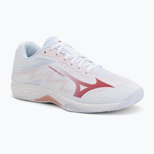 Damen-Volleyballschuhe Mizuno Lightning Select white/rose elegance/lava falls