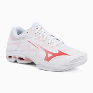 Damen-Volleyballschuhe Mizuno Wave Lightning Pro white/rose elegance/lava falls