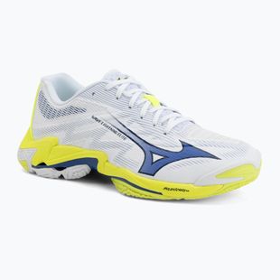 Volleyballschuhe Mizuno Wave Lightning Elite white/lighting yellow/dazzling blue