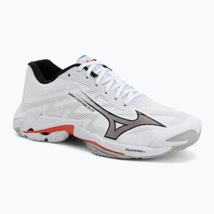 Volleyballschuhe Mizuno Wave Lightning Elite white/black/fiery red