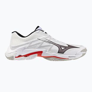 Volleyballschuhe Mizuno Wave Lightning Elite white/black/fiery red