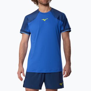 Herren T-Shirt Mizuno Stargazer Shadow Polo dazzling blue