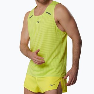 Herren-Laufshirt Mizuno Tech Light Tank lightning yellow